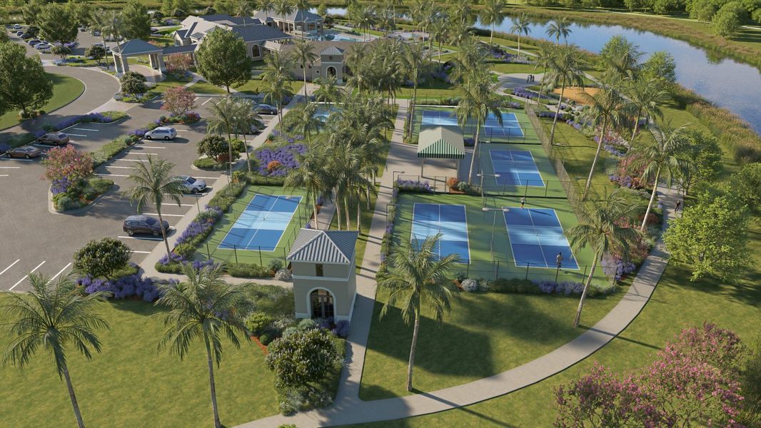 Community amenities associated with the Liberty 4 by Neal Communities in Boca Royale Golf & Country Club at Wellen Park, Englewood (Image 22).