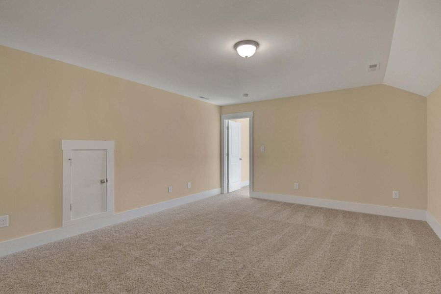 Representative unfurnished interior of a home built from the Bladen by Caviness & Cates Communities in Maggie Way, Wendell (Image 159).