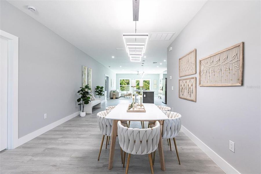 Furnished interior view inside a new home in , Punta Gorda (Image 30).