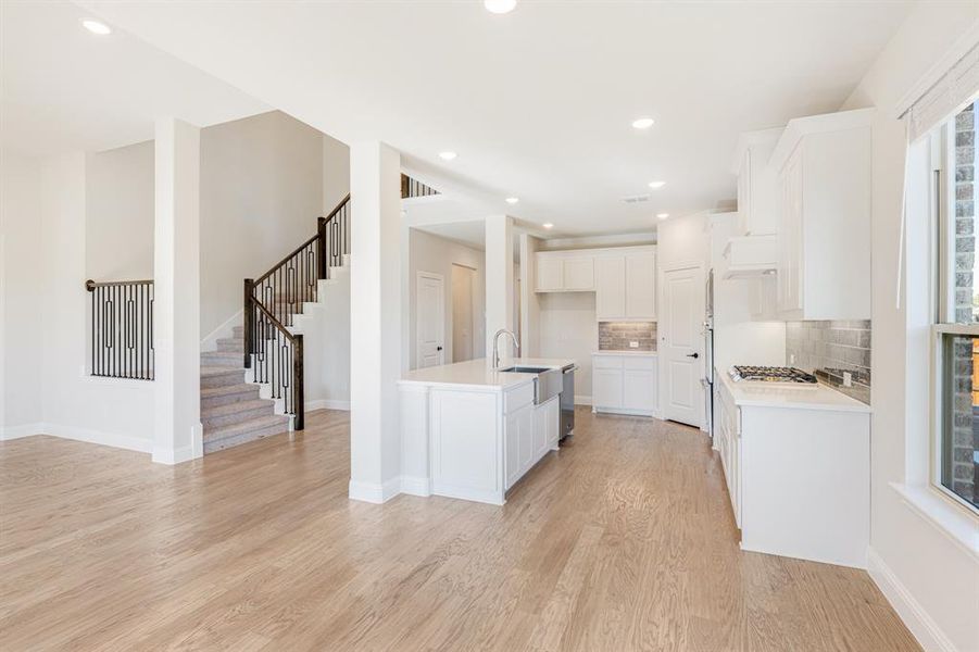 Furnished interior view inside a new home in Triple Diamond Ranch, Mansfield (Image 12).