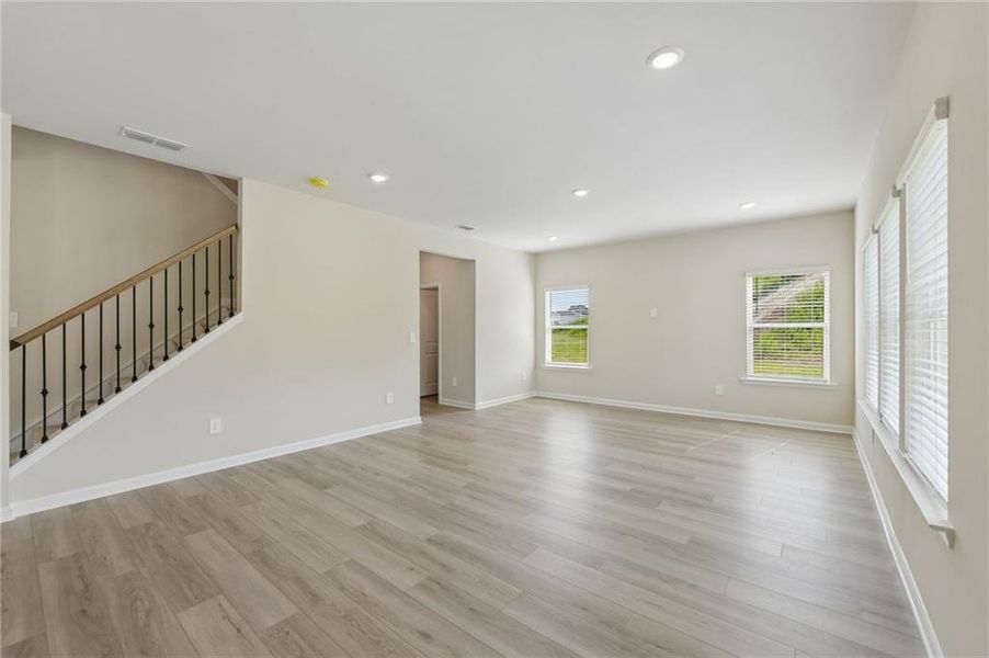 Spacious, unfurnished interior of a new home in Preserve at Mountain Creek, Pendergrass (Image 14).