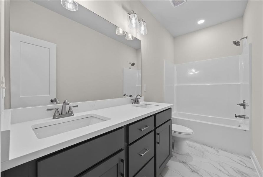 Furnished interior view inside a new home in , Loganville (Image 10).