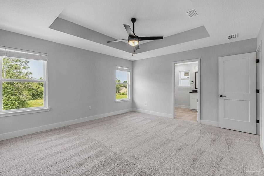 Spacious, unfurnished interior of a new home in Allison Acres, Cantonment (Image 23). Spacious, unfurnished interior of a new home in Allison Acres, Cantonment (Image 23).