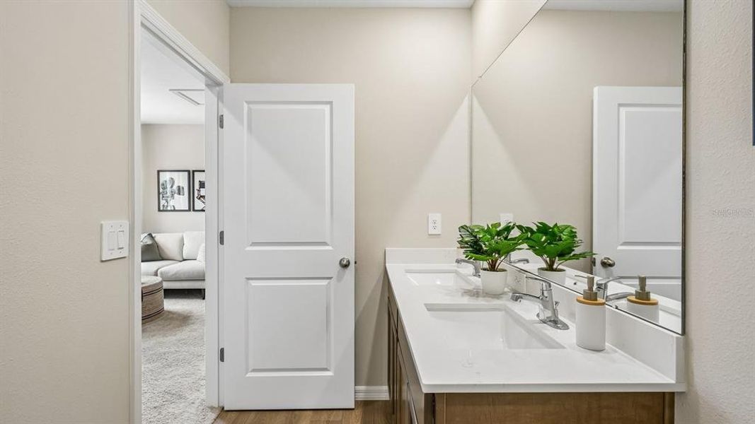 Furnished interior view inside a new home in Angeline, Land O' Lakes (Image 26).