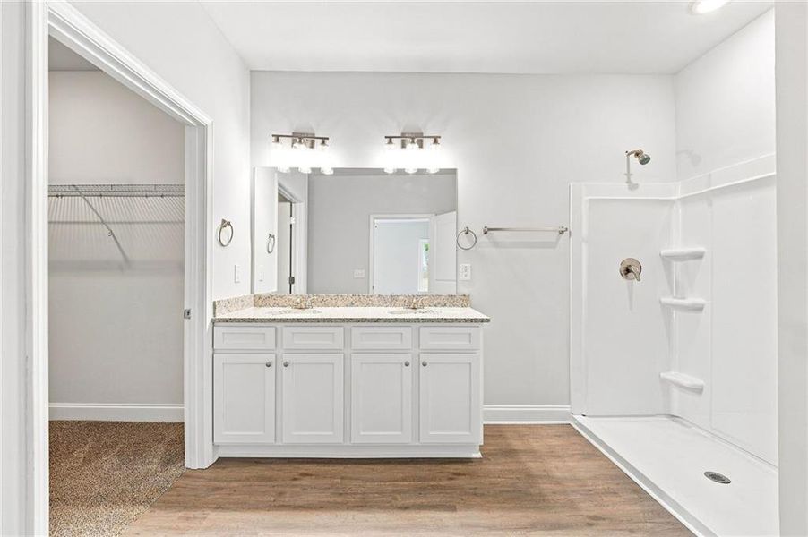 Furnished interior view inside a new home in , Gray (Image 9).