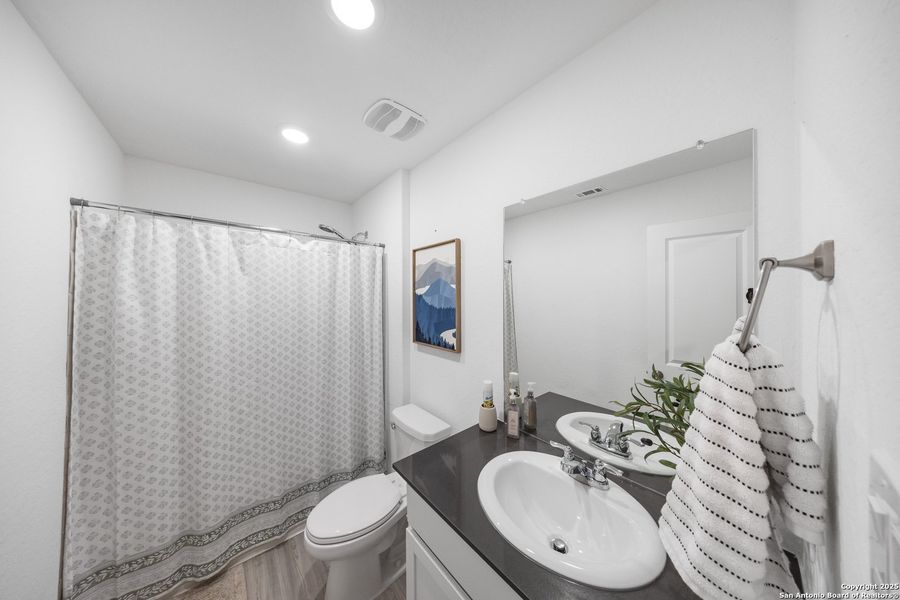 Furnished interior view inside a new home in Guadalupe Heights: Watermill Collection, Seguin (Image 9). Furnished interior view inside a new home in Guadalupe Heights: Watermill Collection, Seguin (Image 9).