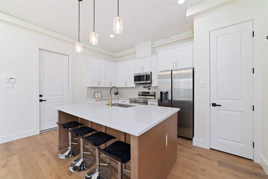 Furnished interior view inside a new home in , Houston (Image 7).