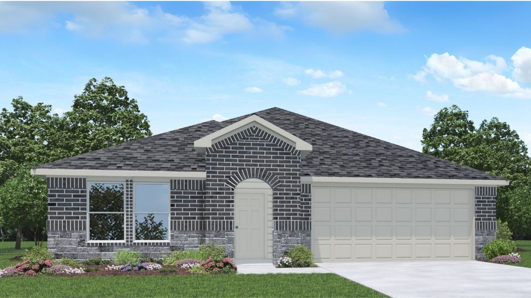 Representative exterior photo of a completed home built from the Lakeway by D.R. Horton in Sunterra, Katy, TX (Image 2). Representative exterior photo of a completed home built from the Lakeway by D.R. Horton in Sunterra, Katy, TX (Image 2).