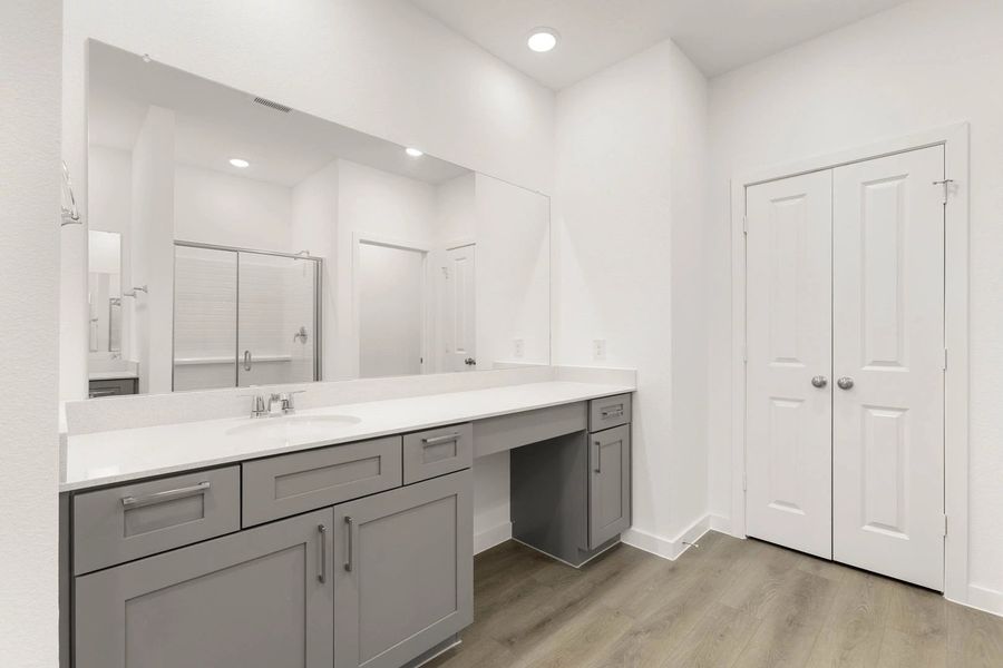 Primary Bathroom featuring the Milan Collection
