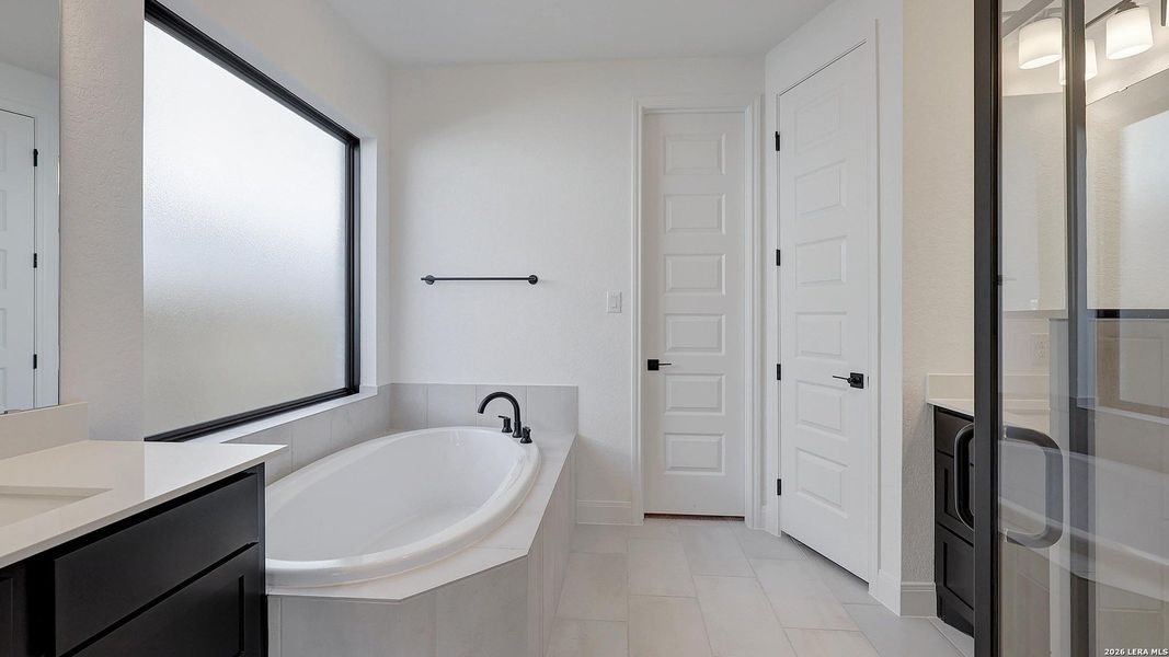 Furnished interior view inside a new home in Kallison Ranch, San Antonio (Image 7).