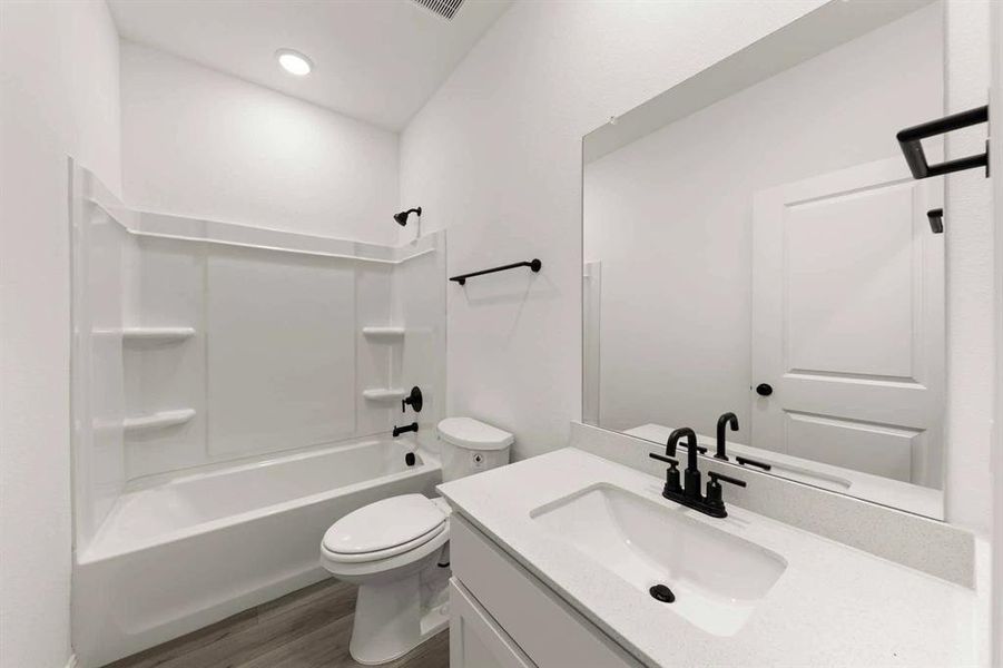 Furnished interior view inside a new home in Monticello Park, Princeton (Image 11).