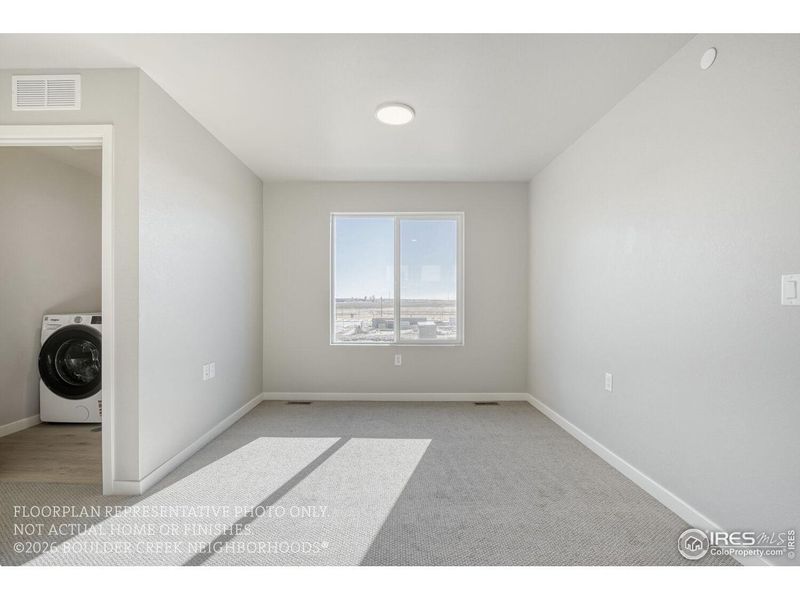 Spacious, unfurnished interior of a new home in Baseline, Broomfield (Image 27). Spacious, unfurnished interior of a new home in Baseline, Broomfield (Image 27).