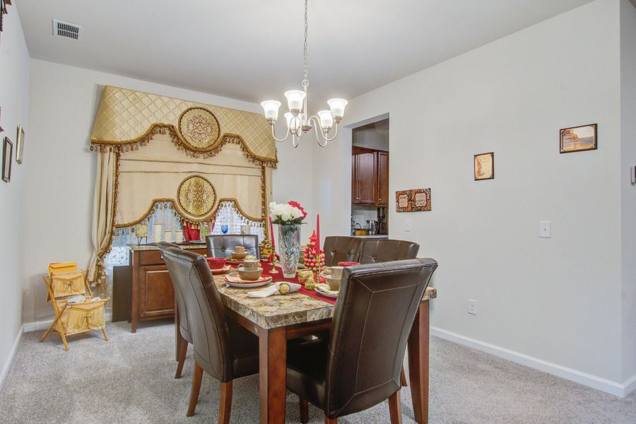 Furnished interior view inside a new home in , Moncks Corner (Image 6).