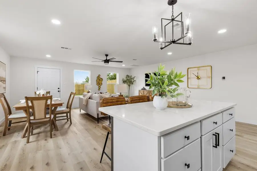 Furnished interior view inside a new home in , Robinson (Image 11).