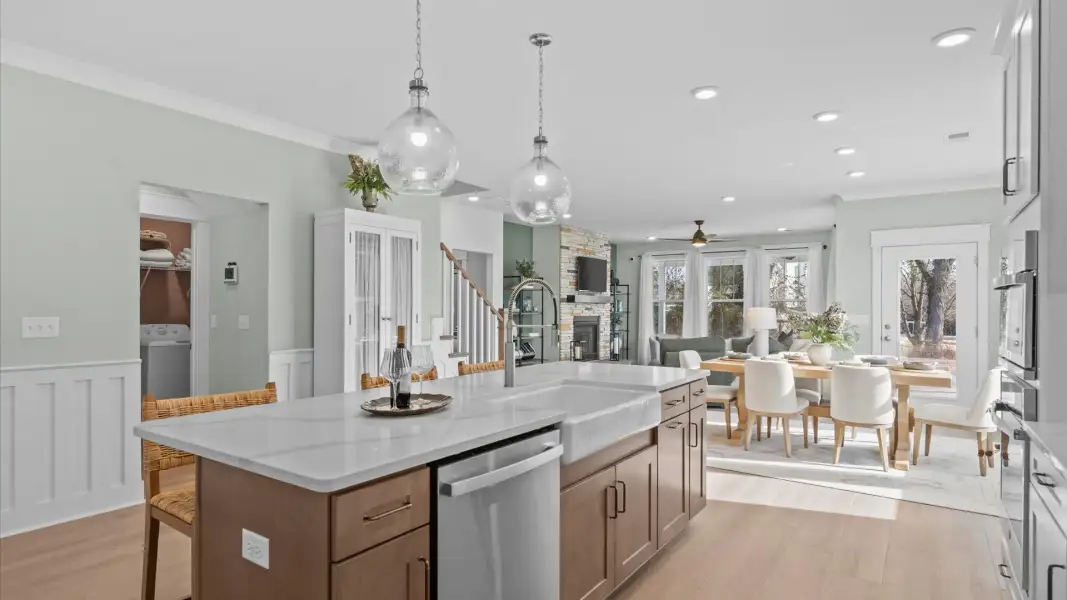 Furnished interior view inside a new home in Robert's Farm, Greenville (Image 11).
