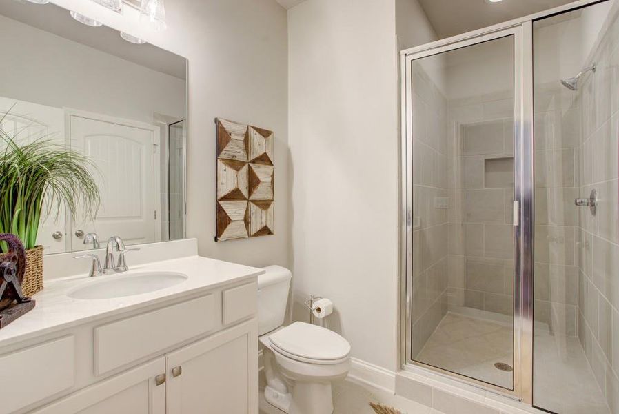 Furnished interior view inside a new home in Terraces at Paravel, Acworth (Image 12).