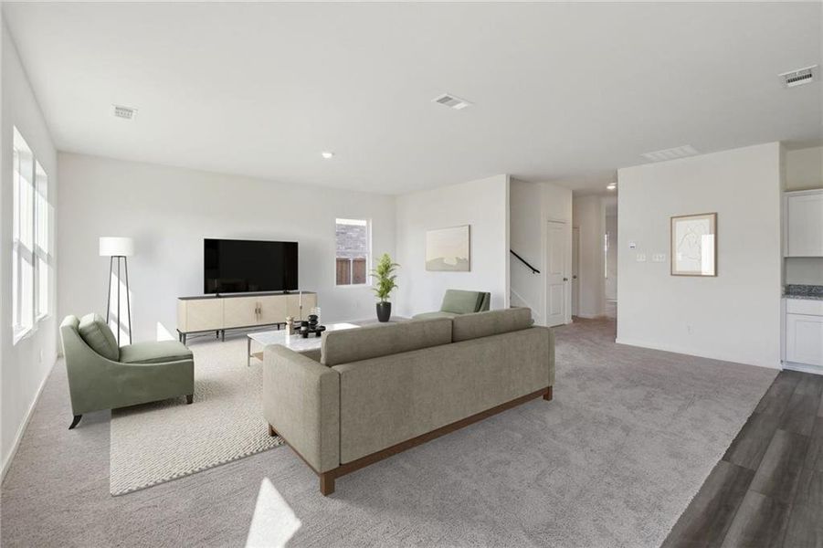 Furnished interior view inside a new home in Kendall Grove, McDonough (Image 8).