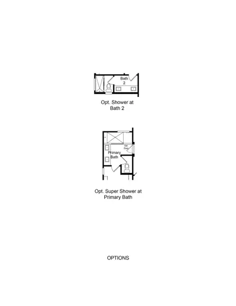 2D floor plan layout of this home in Parkside, Avondale, AZ (Image 4).