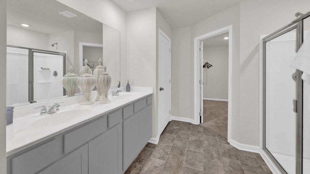 Furnished interior view inside a new home in Sweet Briar, Ooltewah (Image 38).