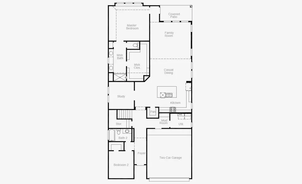 2D floor plan layout of this home in Davis Ranch, San Antonio, TX (Image 1). 2D floor plan layout of this home in Davis Ranch, San Antonio, TX (Image 1).
