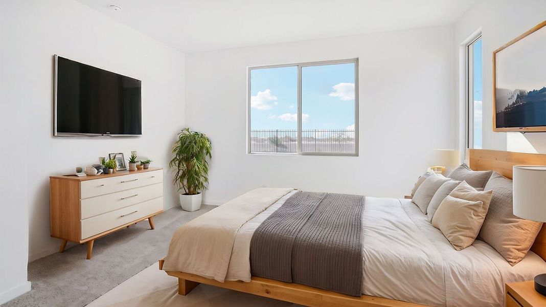 Representative furnished interior of a home built from the 3501 by Risewell Homes in Mason Ranch II, Surprise (Image 6).