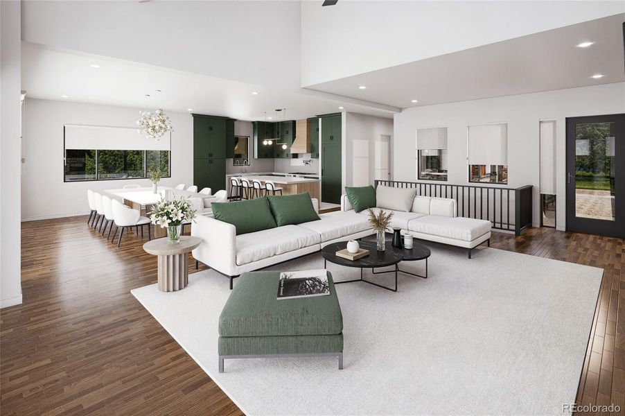 Furnished interior view inside a new home in , Granby (Image 36).