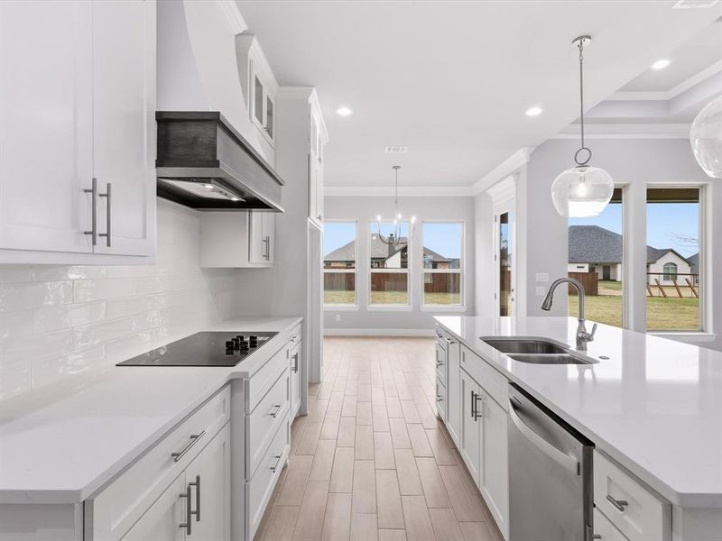 Furnished interior view inside a new home in , Granbury (Image 12).