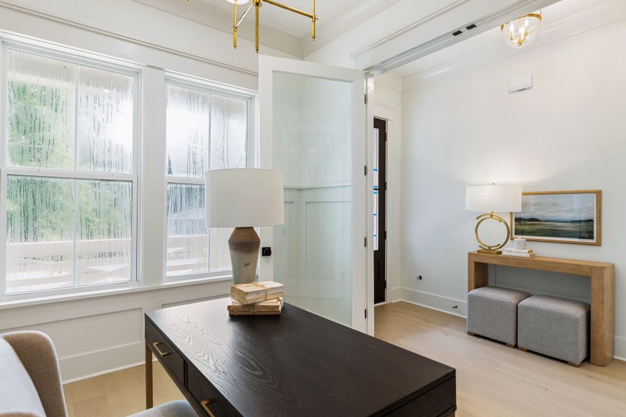 Furnished interior view inside a new home in , Mount Pleasant (Image 19).