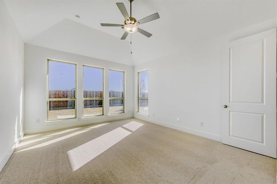 Spacious, unfurnished interior of a new home in Wellington, Haslet (Image 21).