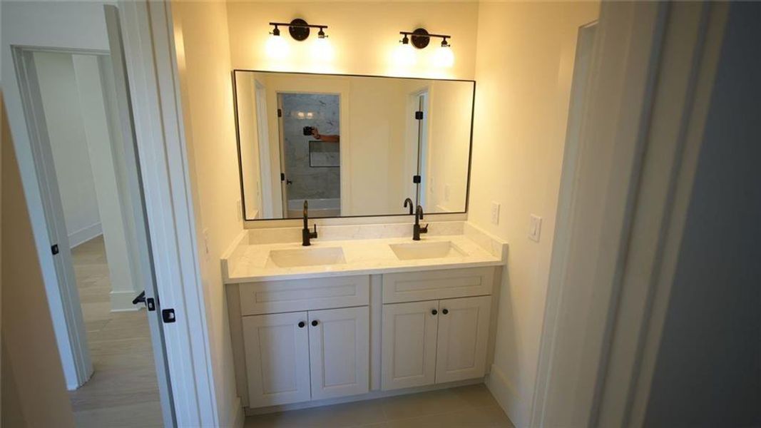 Furnished interior view inside a new home in , Flowery Branch (Image 14).