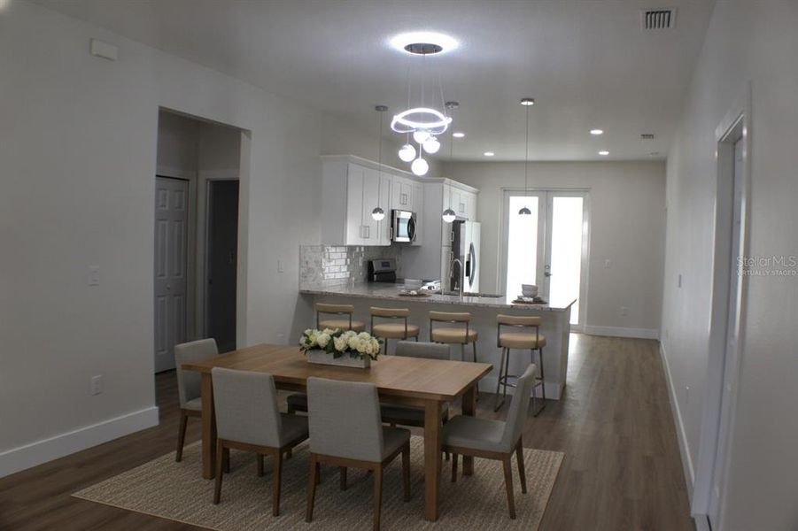 Furnished interior view inside a new home in , Tampa (Image 6).
