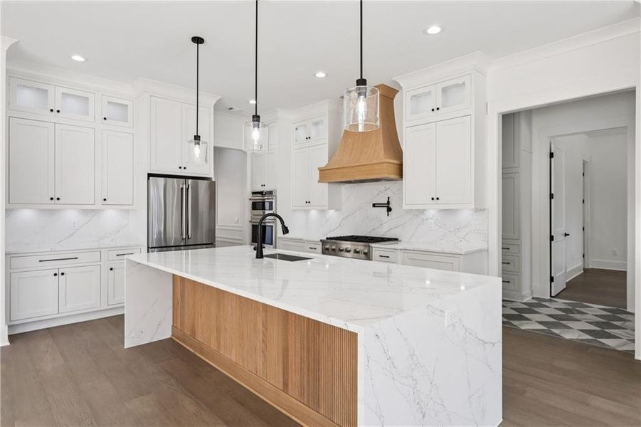 Furnished interior view inside a new home in , Auburn (Image 9).