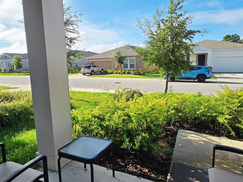 Exterior details and patio area of a home in Cascades, Davenport (Image 3).