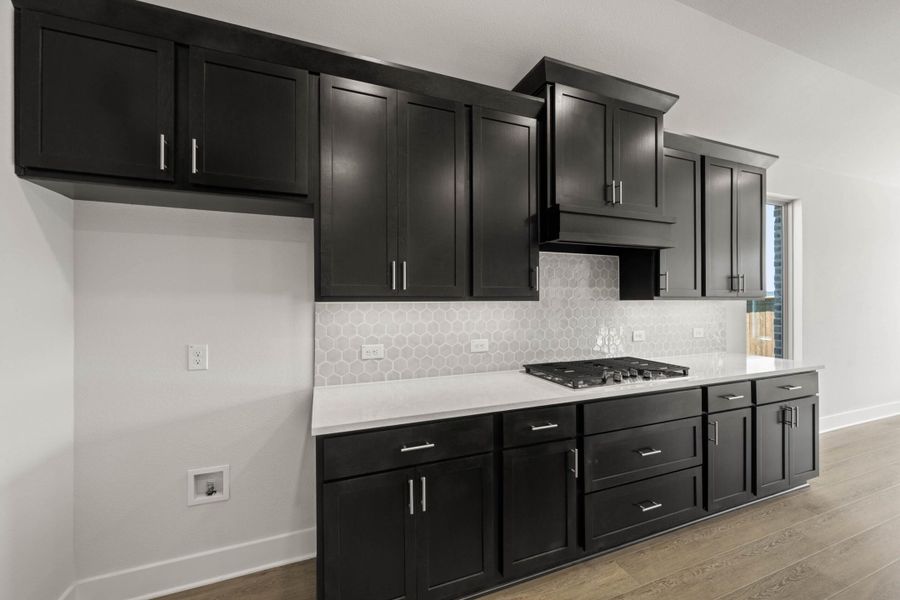 Furnished interior view inside a new home in Discovery Collection at Bridgewater, Midlothian (Image 3).