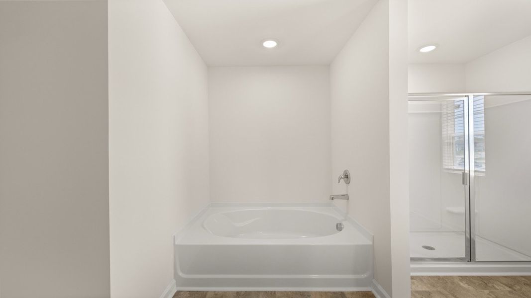 Furnished interior view inside a new home in Locust Grove Station - Cedar Ridge, Locust Grove (Image 8).