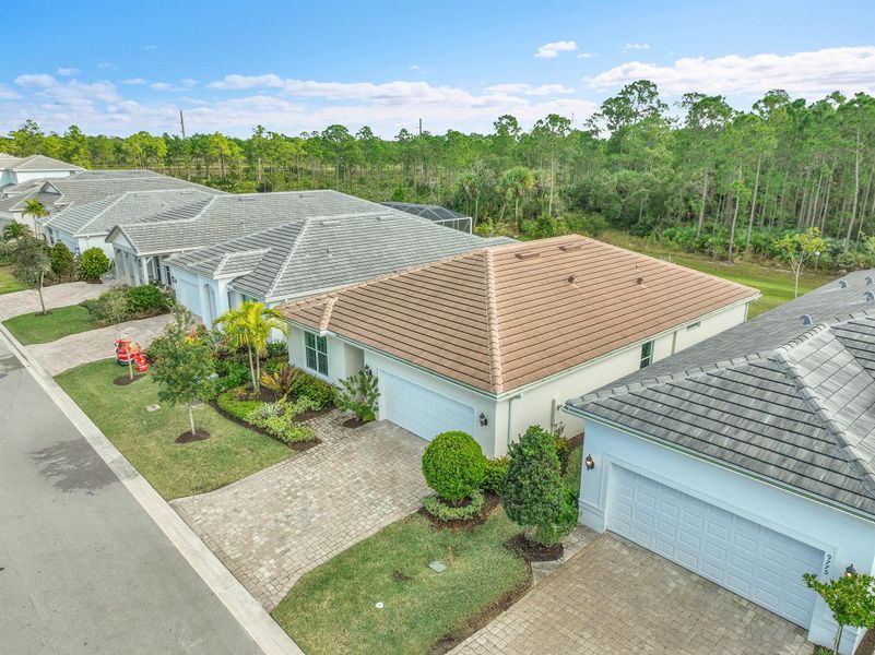 Front exterior of a new home in , Stuart, FL, highlighting curb appeal (Image 27).