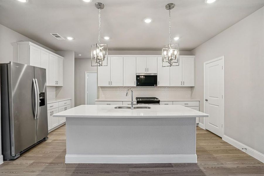 Photo is not of the actual home, but is an inspirational photo of builder’s model home and may depict options, furnishings, and/or decorator features that are not included.