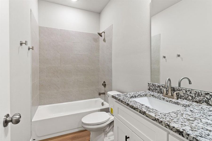 Furnished interior view inside a new home in Trails of Fossil Creek, Fort Worth (Image 8). Furnished interior view inside a new home in Trails of Fossil Creek, Fort Worth (Image 8).