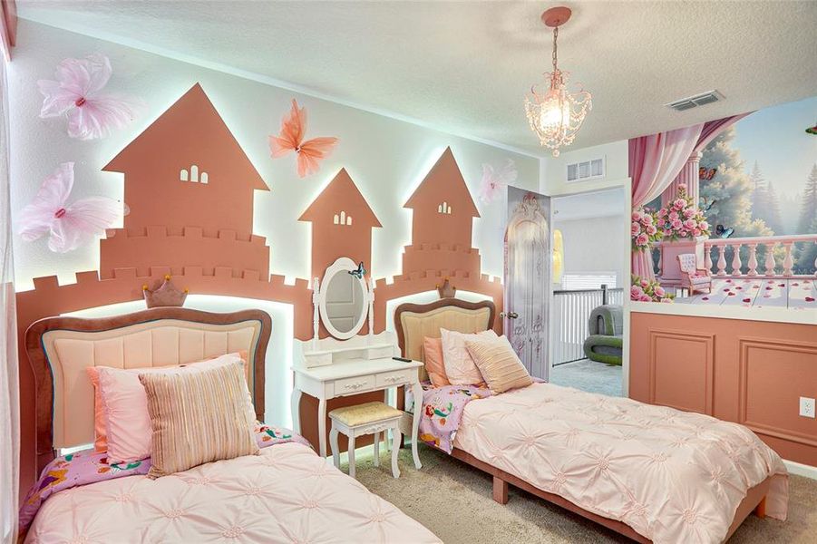 Furnished interior view inside a new home in Solara Resort, Kissimmee (Image 11).