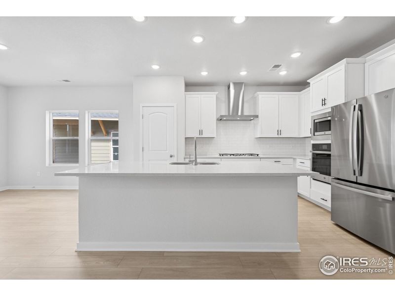 Furnished interior view inside a new home in , Loveland (Image 8).