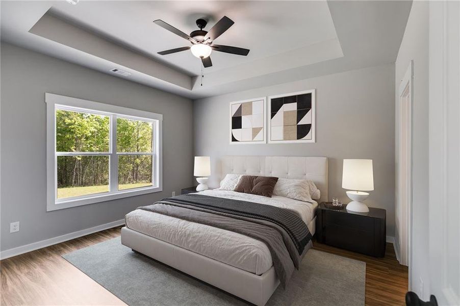 Furnished interior view inside a new home in , Buchanan (Image 4).