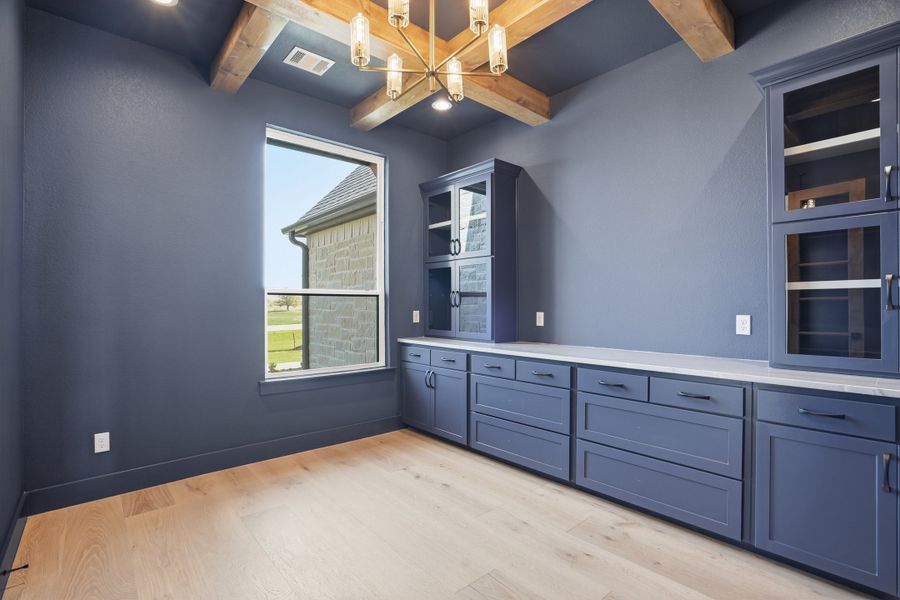 Furnished interior view inside a new home in Summit Ranch, Aledo (Image 12).