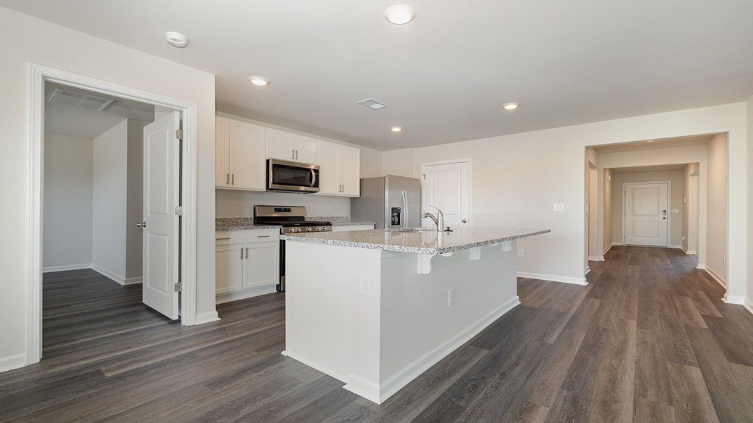 Representative furnished interior of a home built from the ARIA by D.R. Horton in Ridgefield, Conway (Image 8).
