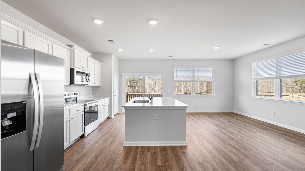 Furnished interior view inside a new home in Marion Village, Santee (Image 6).