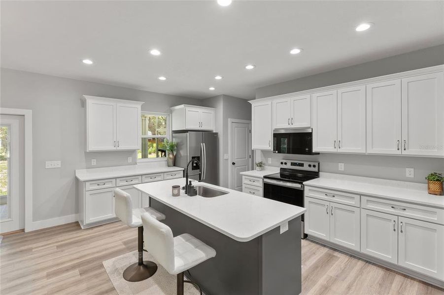 Furnished interior view inside a new home in , Florahome (Image 10).