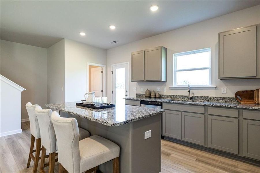 Furnished interior view inside a new home in The Andros, Dalton (Image 22).