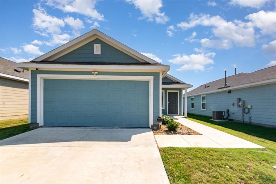 Front exterior of a new home in , Princeton, TX, highlighting curb appeal (Image 21).