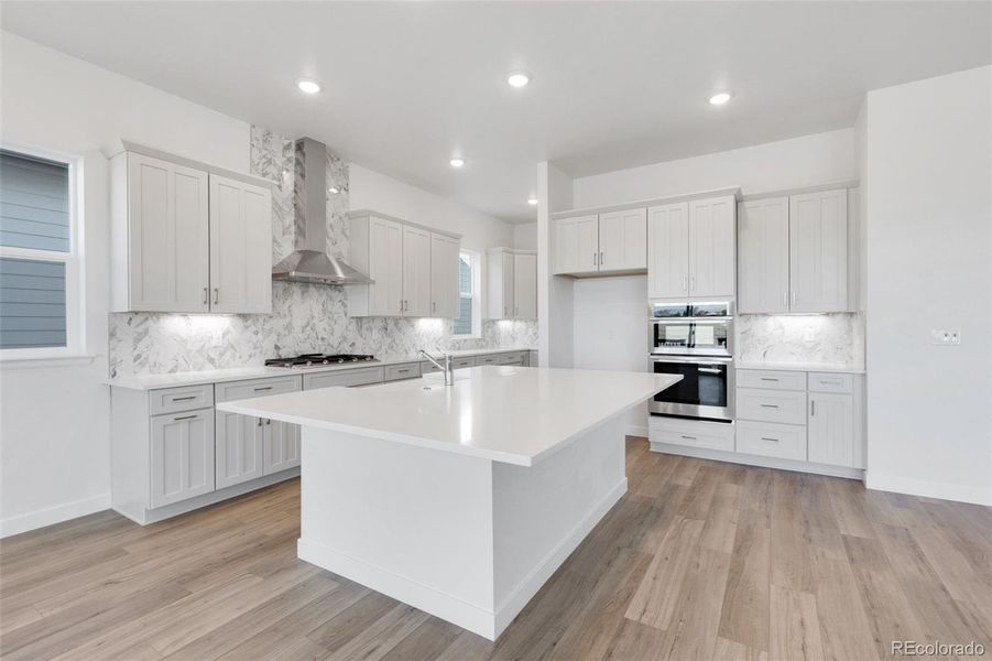 Furnished interior view inside a new home in Highlands Preserve, Mead (Image 8).