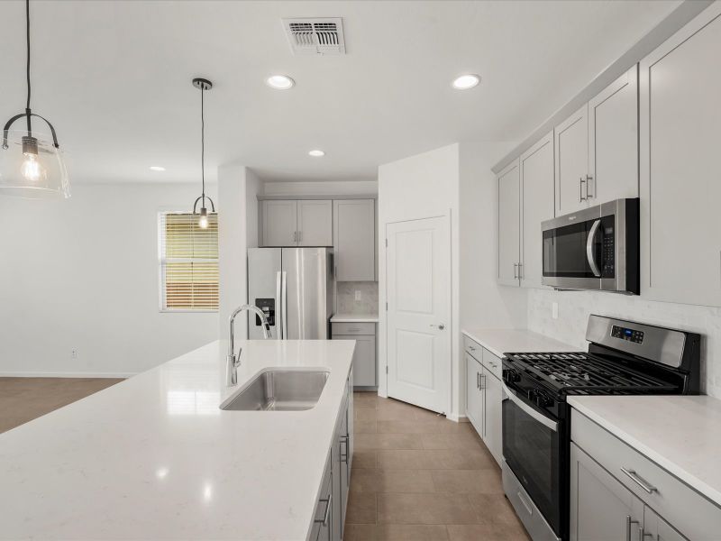 Furnished interior view inside a new home in Alamar at Rocking K, Tucson (Image 3).