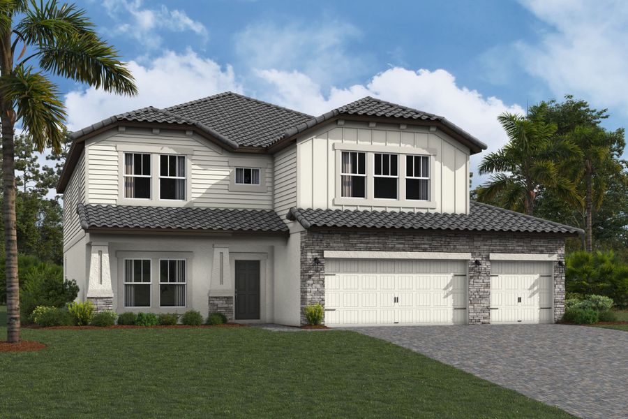 Coronado III Elevation D Coronado III Elevation D